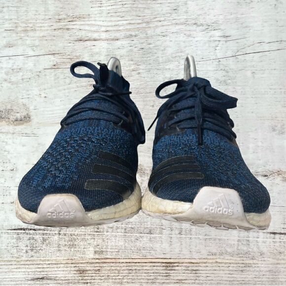 Adidas x Parley Uncaged UltraBOOST Blue Running Shoe Sneaker Mens Size 7 BY3057 main image 6